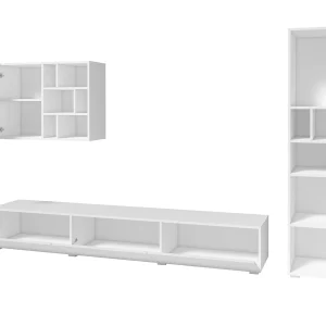 mode pas cher Mur TV-hifi AKY 6 Portes Ardoise Colorée 8