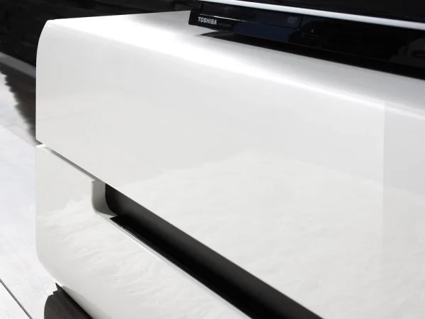 shopping pas cher Mur Tv-hifi 02 HERCULE Blanc/blanc Laqué Sans Led 5
