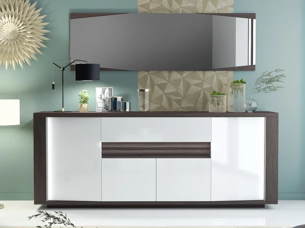 Miroir ARISTOTE 180 Cm Wengé Livraison internationale 6