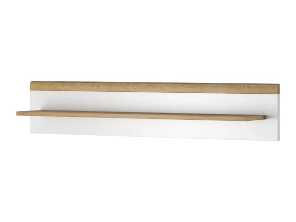 Étagère Murale PROMI 107 Cm Chêne Riviera/blanc boutique pas cher 7