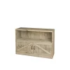Le moins cher ❤️ Etagère Basse 2 Portes Gris De Payne 119 X 39 X H 80 TRADIS 😀 boutiqued en ligne 7