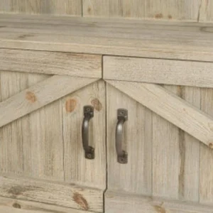 Le moins cher ❤️ Etagère Basse 2 Portes Gris De Payne 119 X 39 X H 80 TRADIS 😀 boutiqued en ligne 13