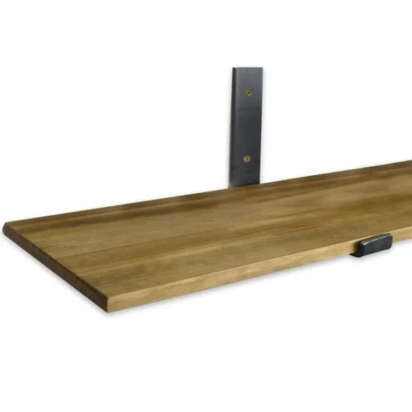 Offres 👍 Étagère Pour Fixer Au Mur Bristol – Industriel-vintage 20X100 Cm 💯 garantie de qualité 3